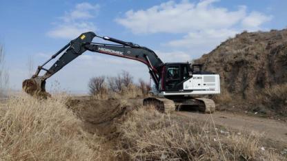Iğdır’da Sulama Kanallarında Sezon Öncesi Hazırlık