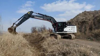 Iğdır’da Sulama Kanallarında Sezon Öncesi Hazırlık
