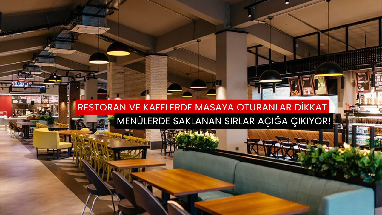 Restoran ve kafelerde masaya oturan herkesi ilgilendiren o karar yürürlükte