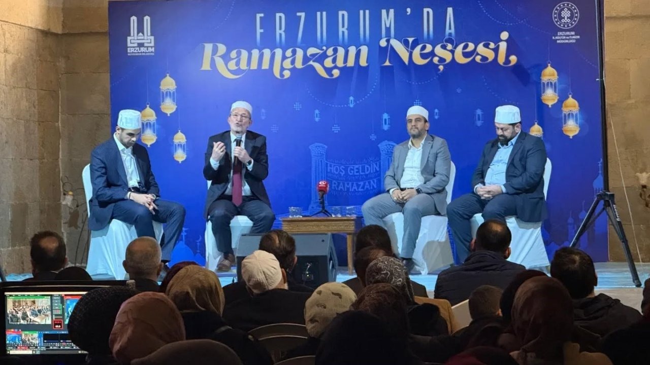 Tarihi Medresede Manevi Akşam: Erzurum’da Kur’an Ziyafeti