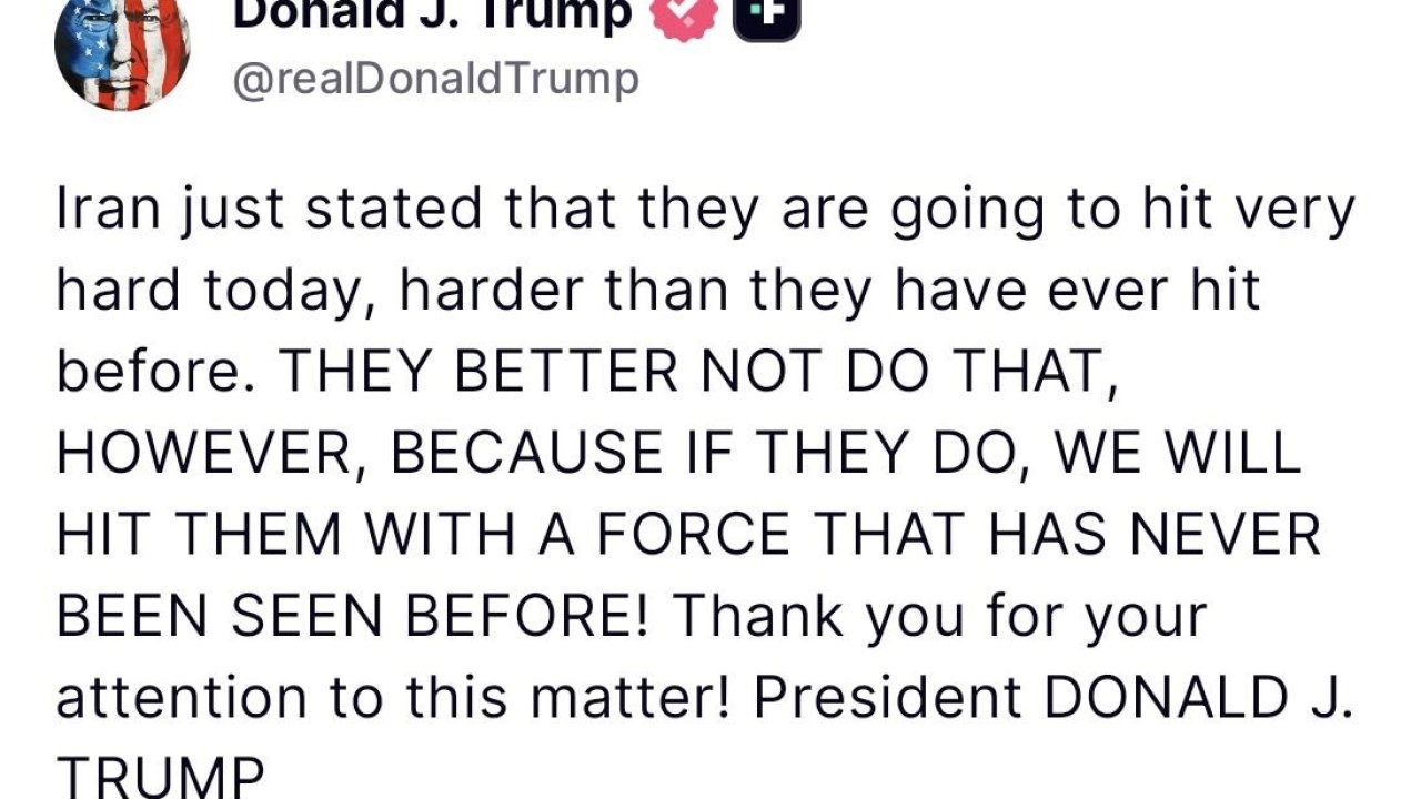 Trump'tan İran'a Gözdağı "Hiç Görülmemiş Bir Güçle Vururuz"