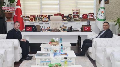 Vali Yardımcısı Abdurrahman Çelebi'den Iğdır Üniversitesi'ne Veda Ziyareti