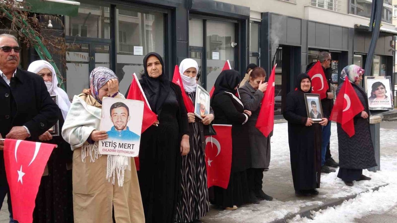 Van'da Evlat Nöbeti Tutan Annelerden Bayram Öncesi PKK'ya Tepki