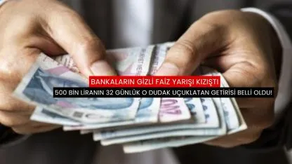 500 bin liranın 32 günlük o dudak uçuklatan getirisi belli oldu!