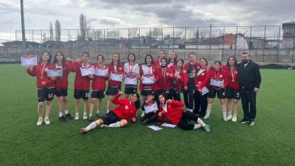 Ağrı Spor Lisesi Kız Futbol Takımı Türkiye Finallerinde