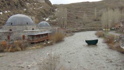 Kars Çayı'nın Debisi Kar Erimesi Ve Yağışlarla Yükseldi