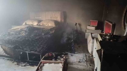 Van’ın Edremit İlçesinde Ev Yangını Korkuttu