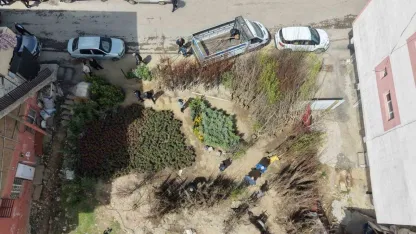 Muş’ta Meyve Fidanları Toprakla Buluşmaya Hazır