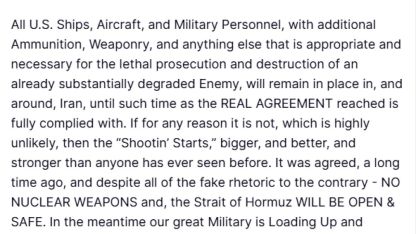 Trump’tan İran’a Sert Uyarı: Anlaşma Bozulursa Daha Güçlü Döneceğiz