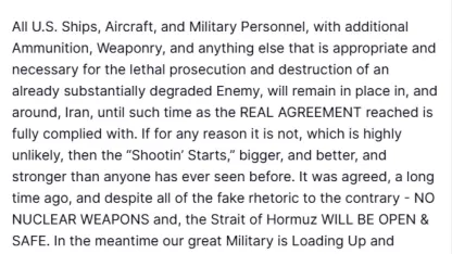 Trump’tan İran’a Sert Uyarı: Anlaşma Bozulursa Daha Güçlü Döneceğiz