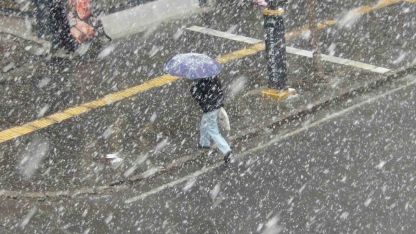 5 Dakikada Her Yer Beyaz Oldu! Kars'ta Beklenmedik Kar