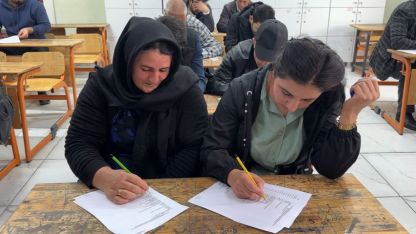 Yüksekova’da Tarihi Anlar: Tarladaki Eller Bu Kez Sınav İçin Kalem Tuttu