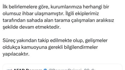 Valilikten Patnos Depremi Sonrası İlk Açıklama