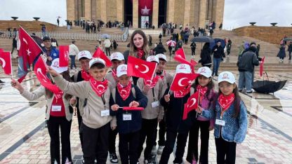 Diyadinli Öğrencilerin Başkent Heyecanı: İlk Kez Ankara’yı Gördüler