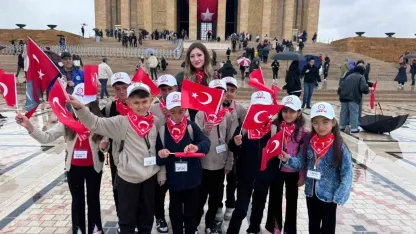 Diyadinli Öğrencilerin Başkent Heyecanı: İlk Kez Ankara’yı Gördüler