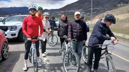 Ardahan Valisi ve Protokol Pedal Çevirdi: Posof’un Eşsiz Doğasında Turizm Seferberliği