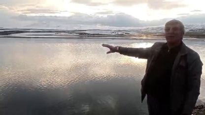 Deniz Gelmiş Gibi": Aras Nehri’nde Görsel Şölen ve Taşkın Riski