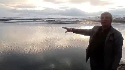 Deniz Gelmiş Gibi": Aras Nehri’nde Görsel Şölen ve Taşkın Riski