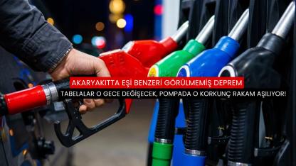 Akaryakıtta tabelalar o gece değişecek, pompada o korkunç rakam aşılıyor!