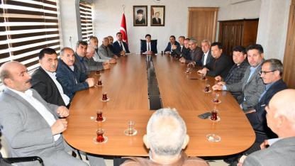 Aralık’ta Yerel Yönetim Zirvesi: Kaymakam Gülnar Köylerin Sorunlarını Dinledi