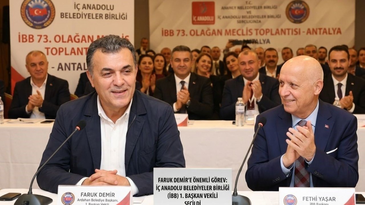 Ardahan İçin Gurur Günü! Başkan Faruk Demir’e Önemli Görev