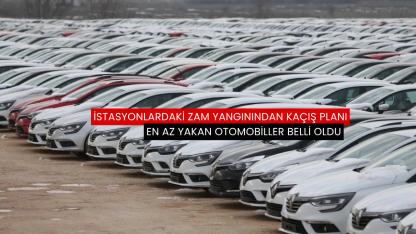 En az yakan otomobiller belli oldu