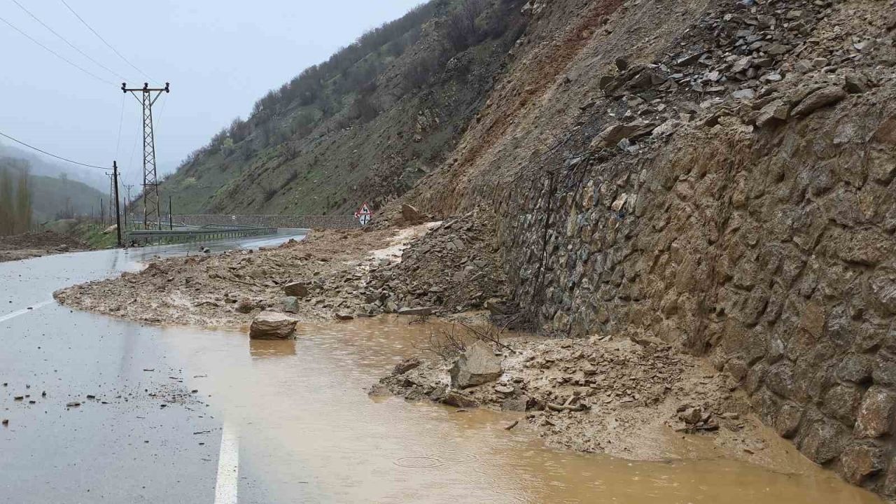 Hizan-Bahçesaray Yolunda Heyelan: Ekipler Seferber Oldu