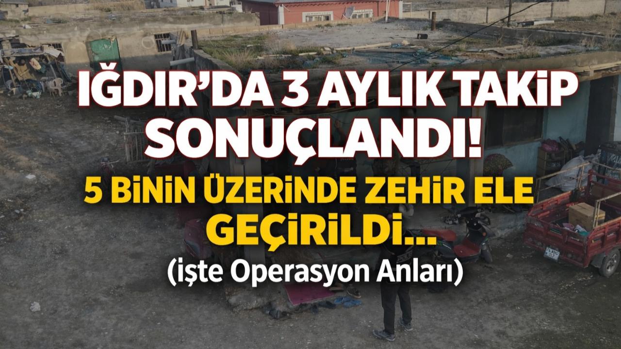 Iğdır Emniyeti'nden Torbacı Operasyonu: 9 Kişi Tutuklandı!
