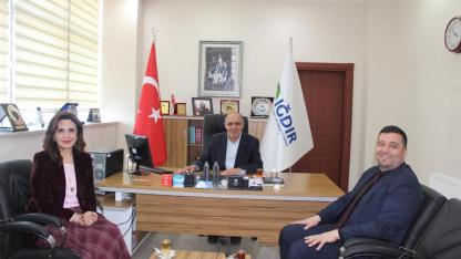 Iğdır TSO İle Iğdır Üniversitesi Arasında Stratejik İş Birliği Görüşmesi