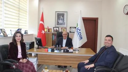 Iğdır TSO İle Iğdır Üniversitesi Arasında Stratejik İş Birliği Görüşmesi