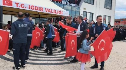 Iğdır’da 23 Nisan Coşkusu: Ay-Yıldızlı Bayraklar Şehri Süsledi