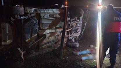 Iğdır'da Feci Trafik Kazası: Araç Şarampole Yuvarlandı, 1 Ölü