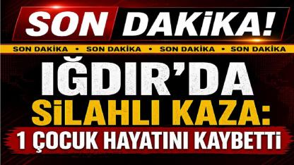 Iğdır'da Silah Kazası: 12 Yaşındaki Çocuk Yaşamını Yitirdi!