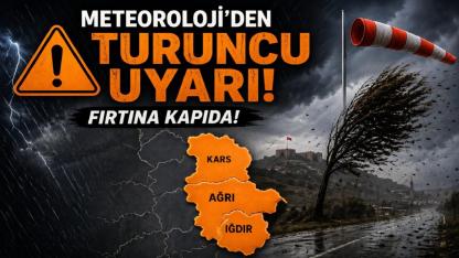 Iğdır’da Yarın Öğle Saatlerine Dikkat! Hızı 80 Kilometreyi Bulacak