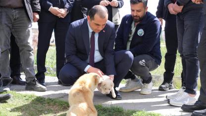 Vali Taşolar’dan Sahipsiz Canlara Şefkat Eli: Hayvan Bakımevi'ni Ziyaret Etti