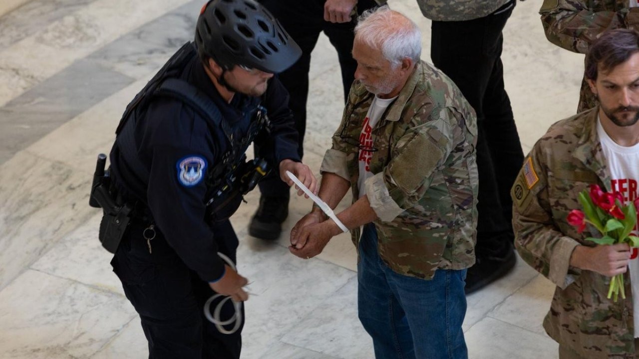 Washington’da Gazi Örgütlerinden Savaş Karşıtı Eylem