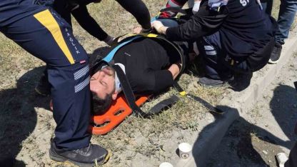 Iğdır'da Otomobil Takla Attı: Yaralı Sürücü Hastaneye Kaldırıldı