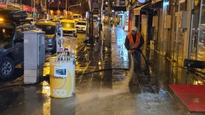 Ardahan’da Sokaklar Bahara Hazırlanıyor: Temizlik İşleri Müdürlüğü’nden Titiz Çalışma