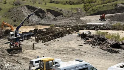 TSK Devreye Girdi! Hakkari-Van Arasına Alternatif Ulaşım