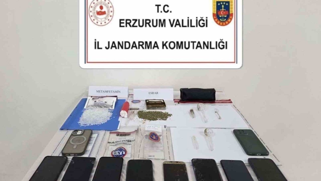 Erzurum ve Artvin’de Dev Uyuşturucu Operasyonu: 7 Tutuklama