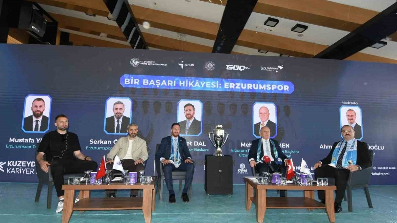 Erzurumspor Paneli: Teknik Direktör Özbalta ve Kaptan Yumlu’dan Kariyer Tüyoları