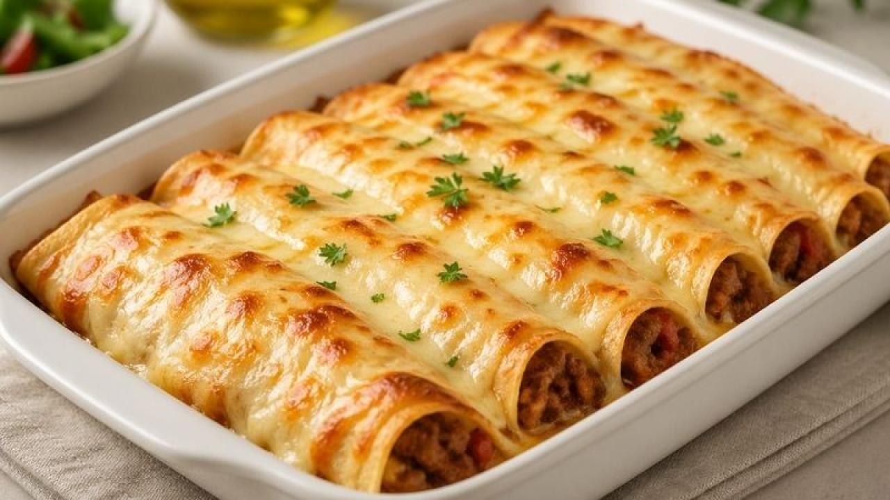 Fırında Krep Sarma Tarifi