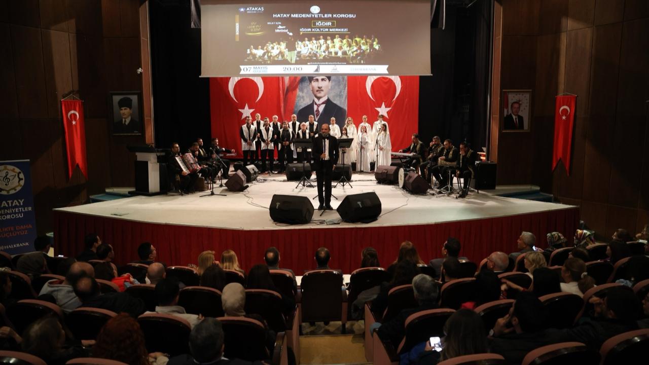 Hatay Medeniyetler Korosu Iğdır'da Gönülleri Fethetti!