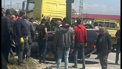 Iğdır Çevre Yolunda Korkutan Kaza: Otomobil Ters Döndü