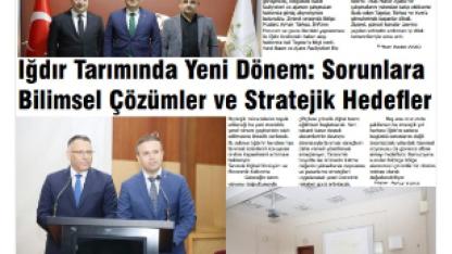 Iğdır Gazeteleri Iğdır Yaşar Gazetesi 01.05.2026
