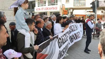 Iğdır´da İsrail´in Küresel Sumud Filosu´na saldırısına tepki