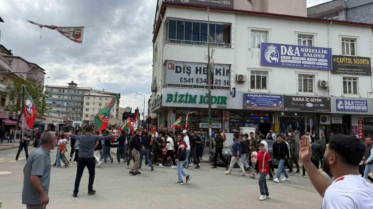 Iğdır’da kritik maç öncesi gerginlik: Taraftarlar arasında arbede
