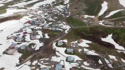 Iğdır’da Mayıs Ayında Kar Esareti: Yayla Köyleri Drone ile Görüntülendi