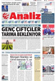 Analiz Gazete Manşeti