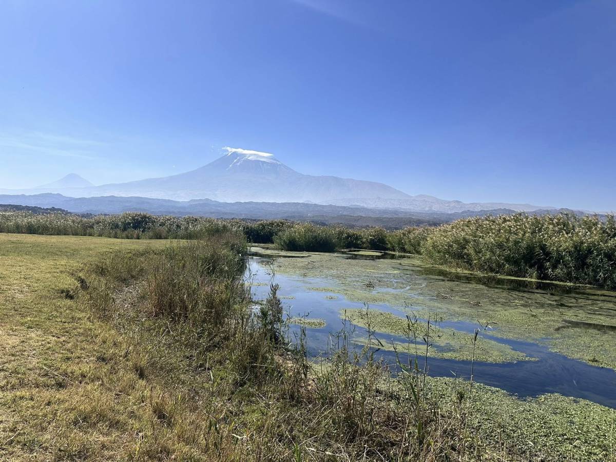 Iğdır’da Ağrı Dağı Eteklerinde Doğa Yürüyüşü